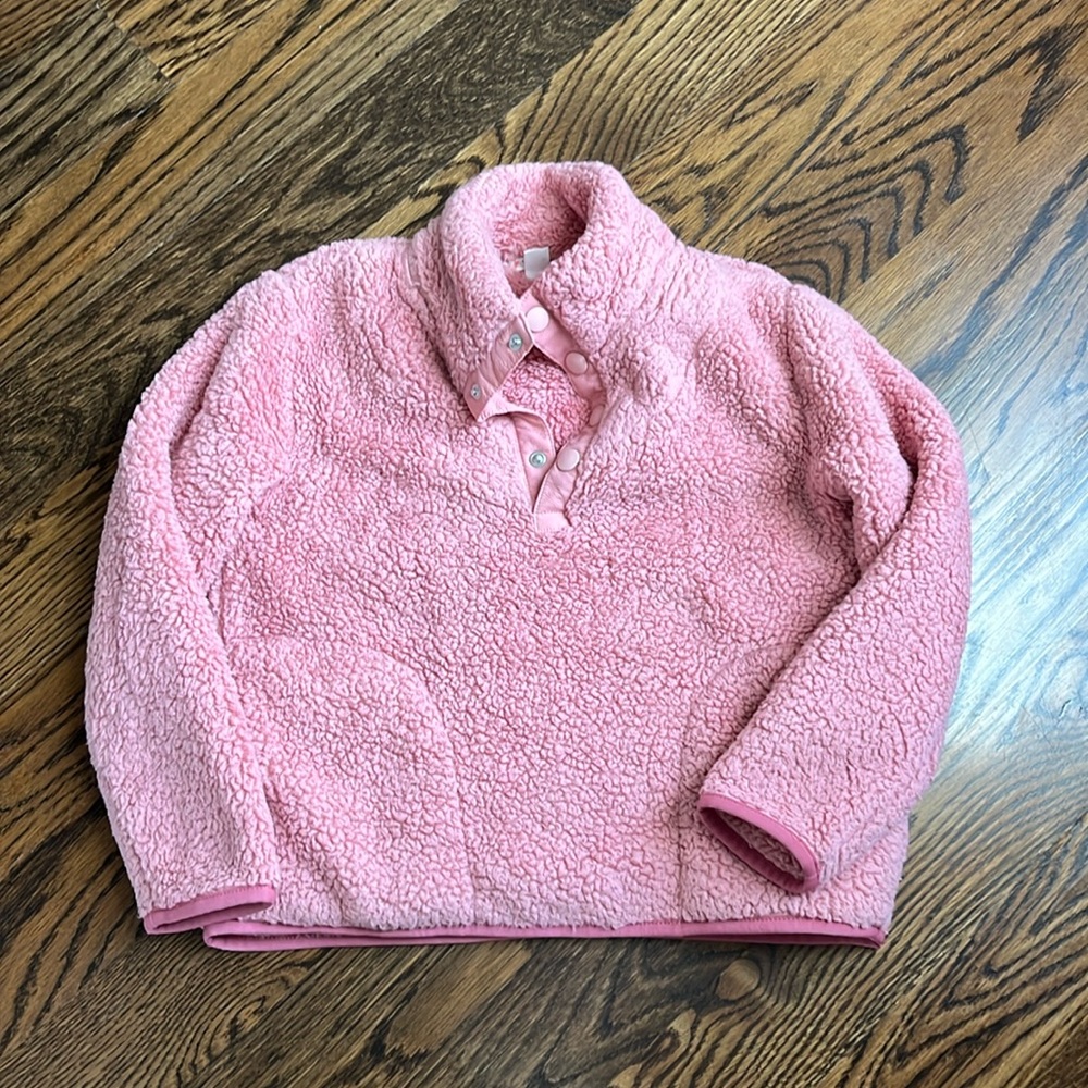Crewcuts girls fleece pullover size small